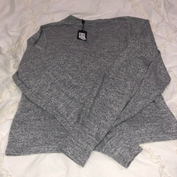 Rag & Bone Gray Top - Picture 7 of 8